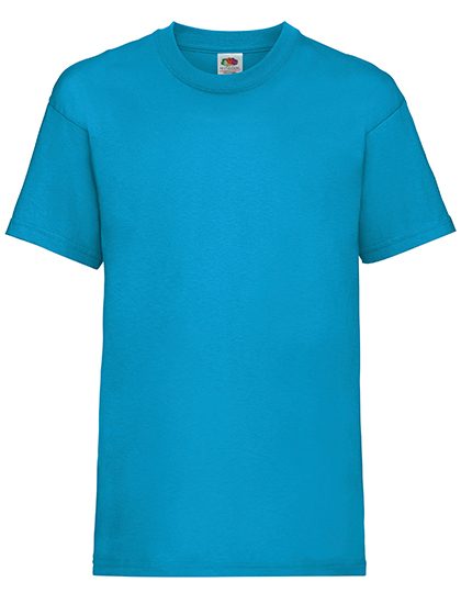 Kids´ Valueweight T – Fruit of the Loom in Azure Blue