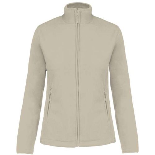 Maureen - Ladies' Full Zip Microfleece Jacket – Kariban in Beige