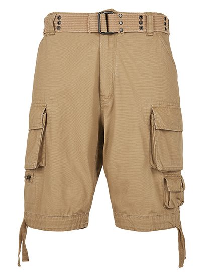 Savage Shorts – Build Your Brandit in Beige