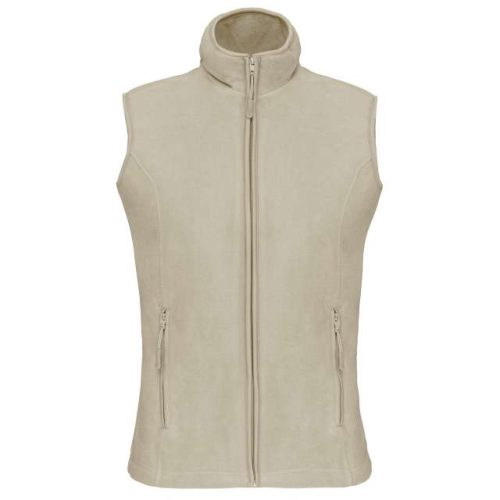 Melodie - Ladies' Microfleece Gilet – Kariban in Beige