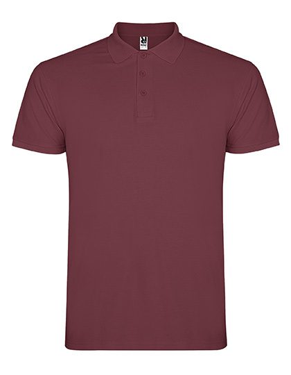 Kids´ Star Poloshirt – Roly in Berry Red 169