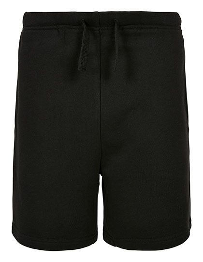 Kids Basic Sweatshorts – Build Your Brand Basic in Black