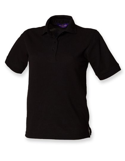 Ladies´ 65/35 Classic Piqué Polo Shirt – Henbury in Black