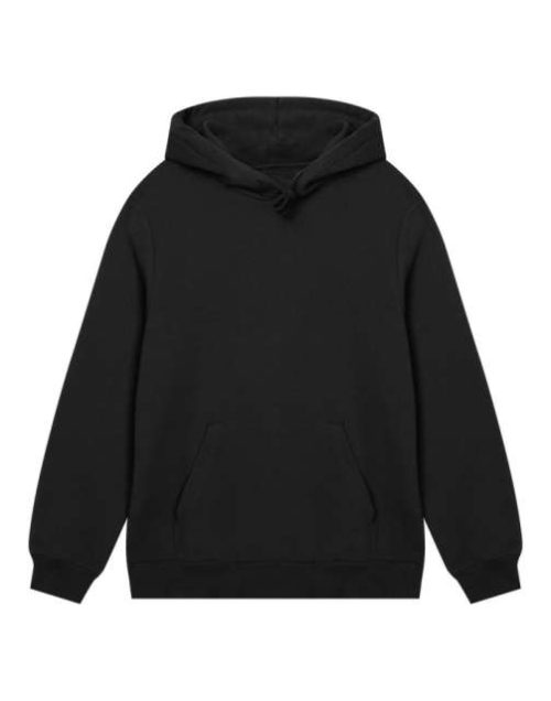 Mens Regular Hoodie – True Blanks in Black