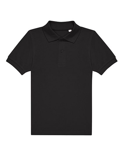 Kids My Polo 180 – B&C BE INSPIRED in Black