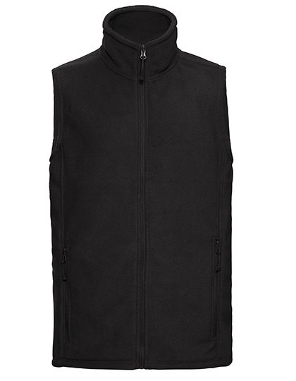 Men´s Outdoor Fleece Gilet – Russell Athletic in Black