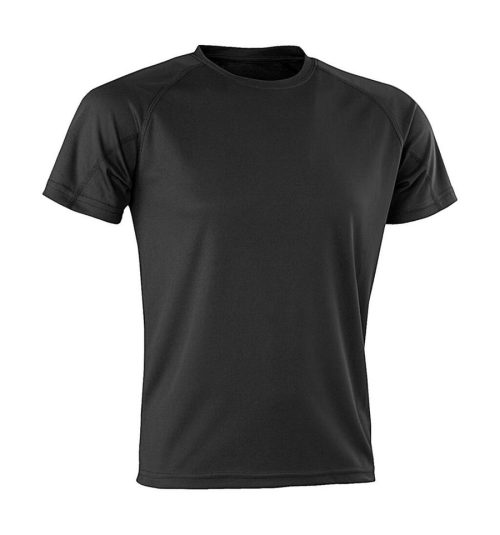 Sport Shirt "Aircool" S 287X – Spiro in Black