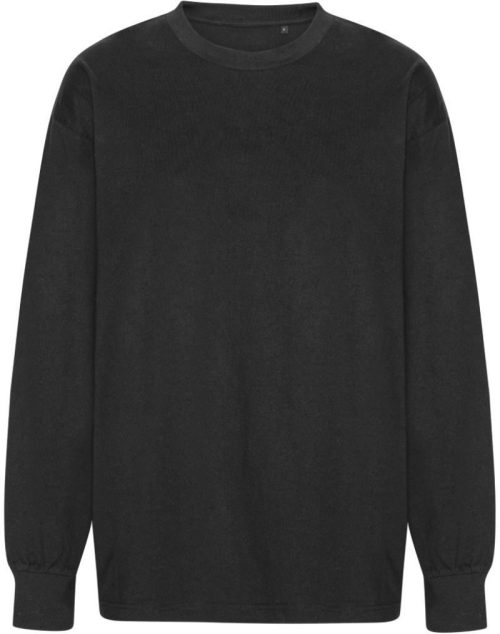 Oversize Bio IC T-Shirt langarm "Tiger" T 60050 – Neutral in Black