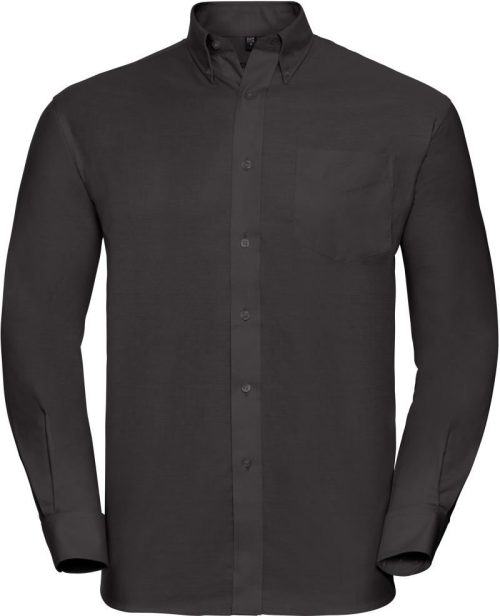 Oxford Hemd langarm 932M – Russell Athletic in Black