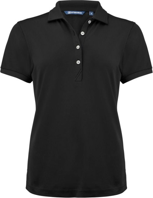 Damen Funktions Polo Virtue Polo Solid Women – Cutter & Buck in Black