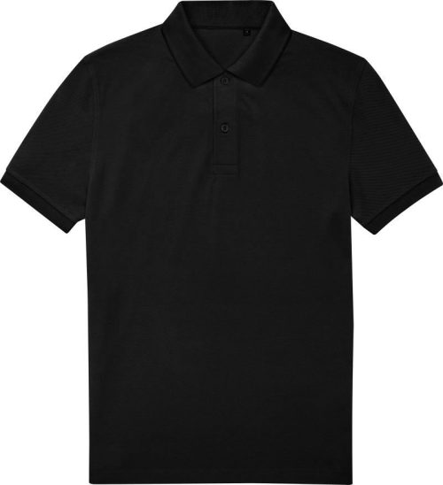 Piqué Polo My Eco Polo 65/35_° – B&C in Black