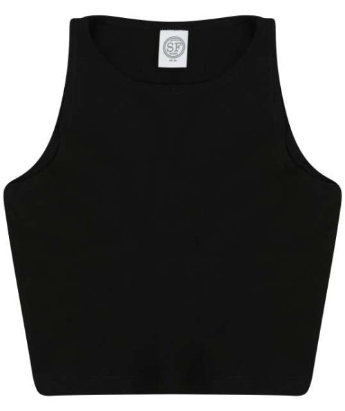 Women's Cropped Top – SF Clothing in Black