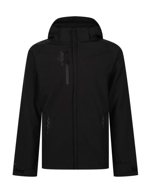 Repeller Lined Hooded Softshell TRA660 – Regatta Professional in Black