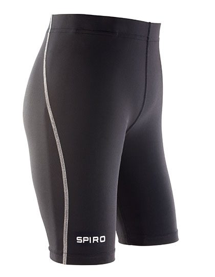 Junior Base Bodyfit Shorts – Spiro in Black
