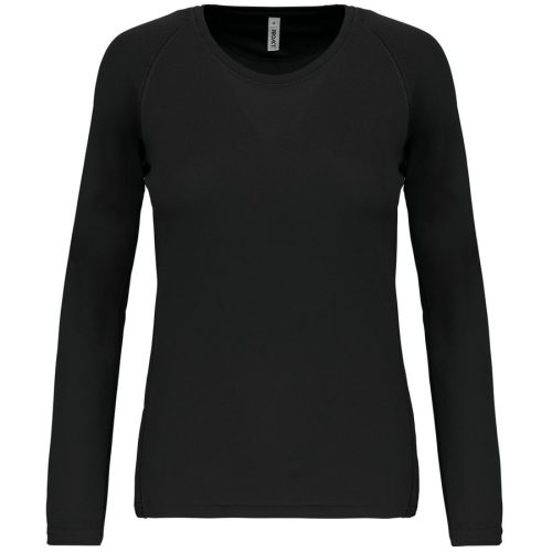 Damen Basic Sport Funktionsshirt Langarm PA444 – Proact in Black