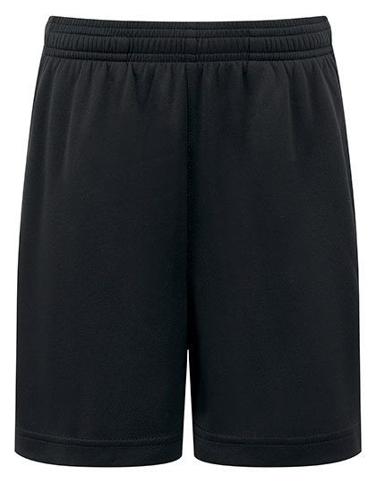 Kids TriDri® Ion-Charge performance shorts – TriDri® in Black