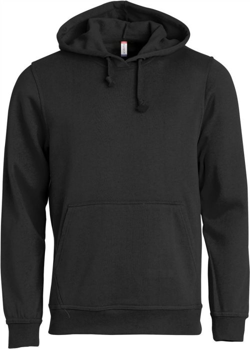Unisex Kapuzen Sweater Basic Hoody – Clique in Black