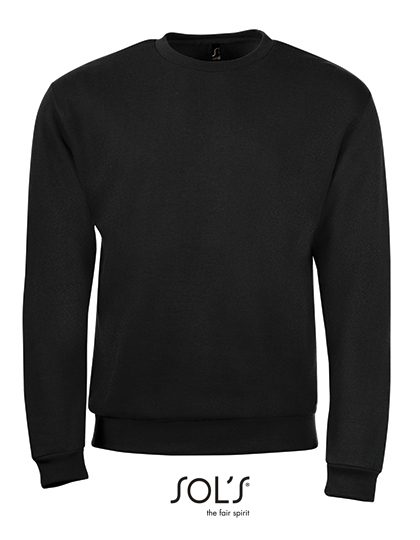 Men´s Spider Round-Neck Sweatshirt – SOL´S in Black