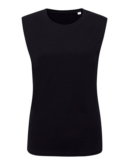 Women´s Raw Tank T – Mantis in Black