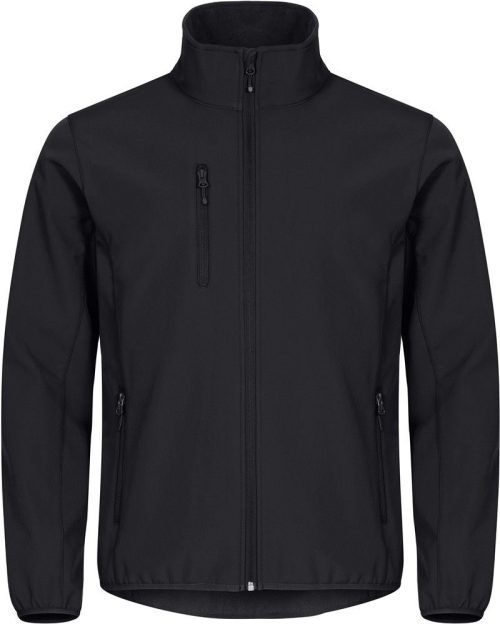 Herren 3-Lagen Softshell Jacke Classic Softshell Jkt M – Clique in Black