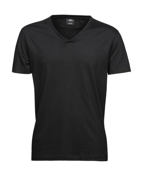 Fashion V-Neck Sof Tee – Tee Jays in Black