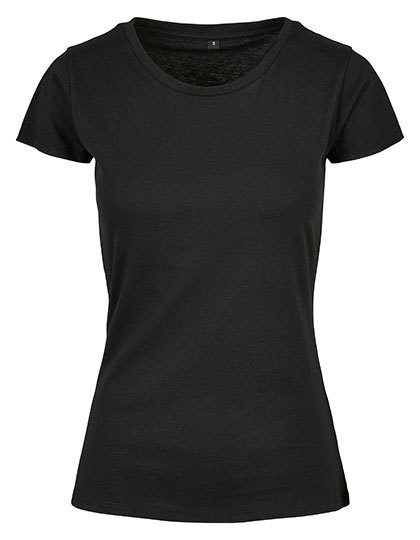 Ladies´ Basic Tee – Build Your Brand Basic in Black