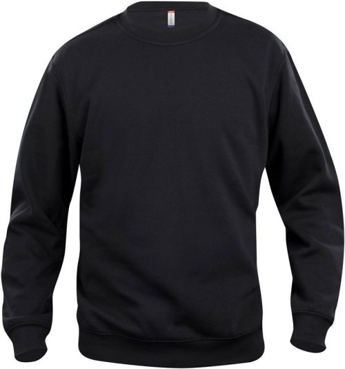 Unisex Sweater Basic Roundneck – Clique in Black