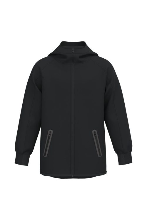 Kinder Performance-Kapuzenjacke PA398 – Proact in Black