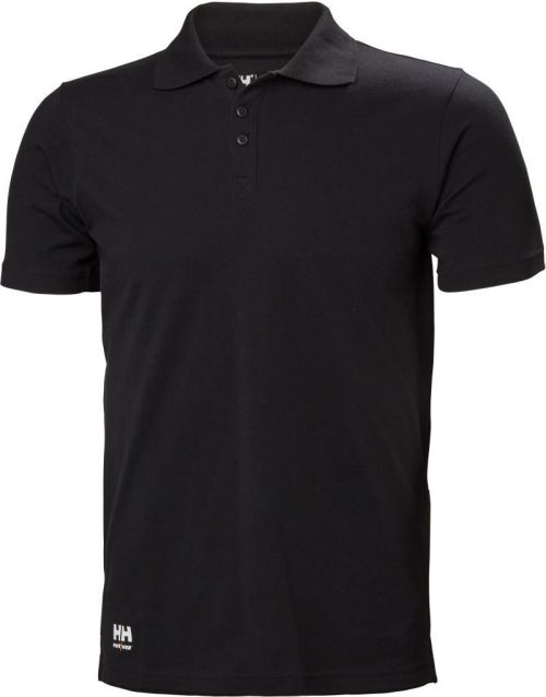 Herren Piqué Polo "Classic" Classic 79167 – Helly Hansen in Black
