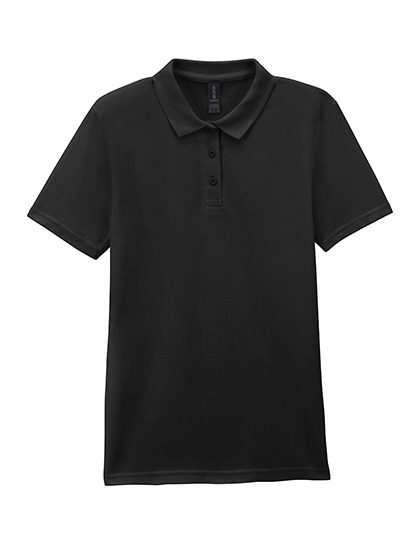 Softstyle® Women´s Piqué Polo – Gildan in Black