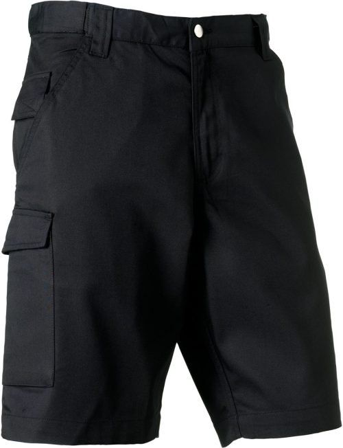 Polycotton Twill Shorts R-002M-0 – Russell in Black