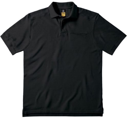 Workwear Piqué Polo Skill Pro – B&C in Black