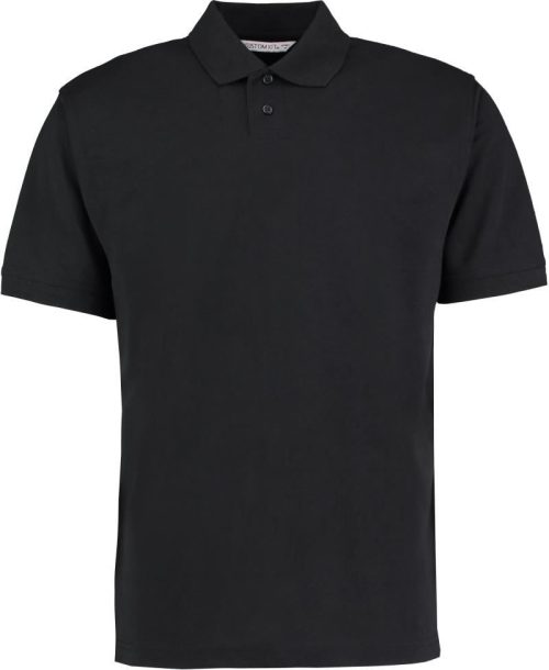 Herren Piqué Polo "Superwash" KK 444 – Kustom Kit in Black