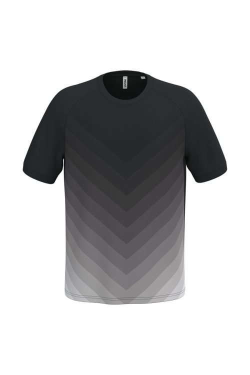 Unisex-Multisporttrikot aus sublimiertem Polyester PA4047 – Proact in Black