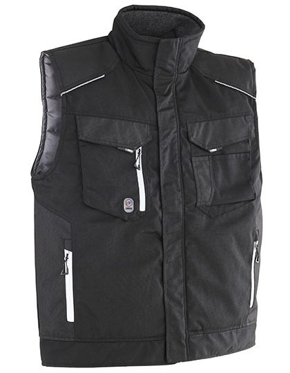 Men´s Work Vest – Terrax Workwear in Black