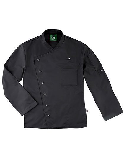 Men´s Chef Jacket Turin GreeNature – CG Workwear in Black