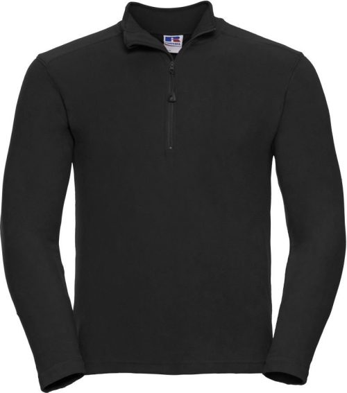 Microfleece Pullover mit 1/4 Zip 881M – Russell Athletic in Black