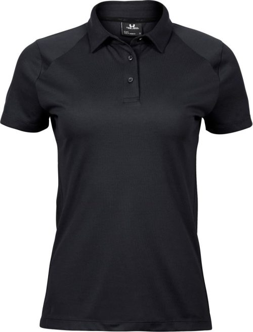Damen Luxus Sport Polo TJ 7201 – Tee Jays in Black