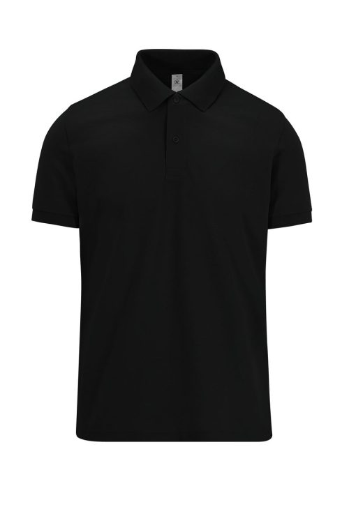 MY POLO 210 Herren mit kurzen Ärmeln PU426 – B&C in Black