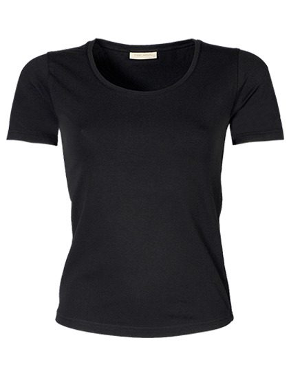 Women´s Stretch Tee – Tee Jays in Black