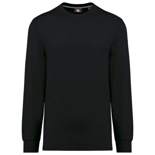 Unisex-T-Shirt mit langen Ärmeln WK303 – WK in Black