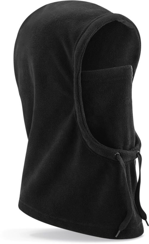 Fleece Sturmhaube "Recycled" B 282R – Beechfield in Black