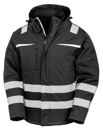 Dynamic Softshell Coat – Result SafeGuard in Black