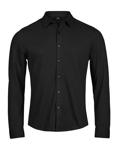 Luxury Stretch Shirt – Tee Jays in Black