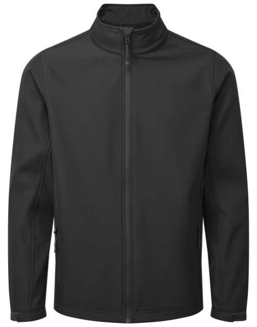 Men’s Windchecker® Printable & Recycled Softshell Jacket – Premier in Black