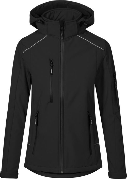 Damen 3-Lagen Softshell Jacke 7855 – Promodoro in Black