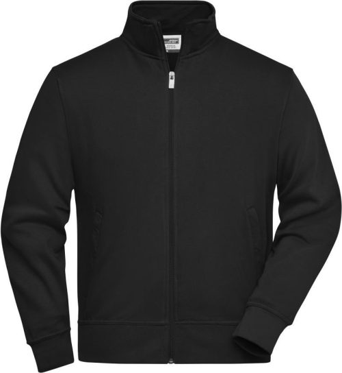 Sweatjacke mit Stehkragen JN 836 – Daiber in Black