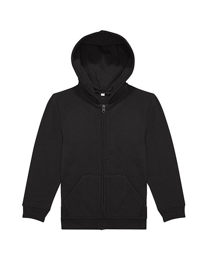Kids ID.334 Zip Hood – B&C BE INSPIRED in Black