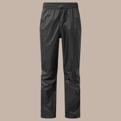 Unisex Expert Packable Overtrouser (Long) – Craghoppers in Black