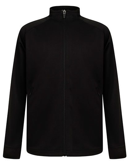 Kids Knitted Tracksuit Top – Finden+Hales in Black
